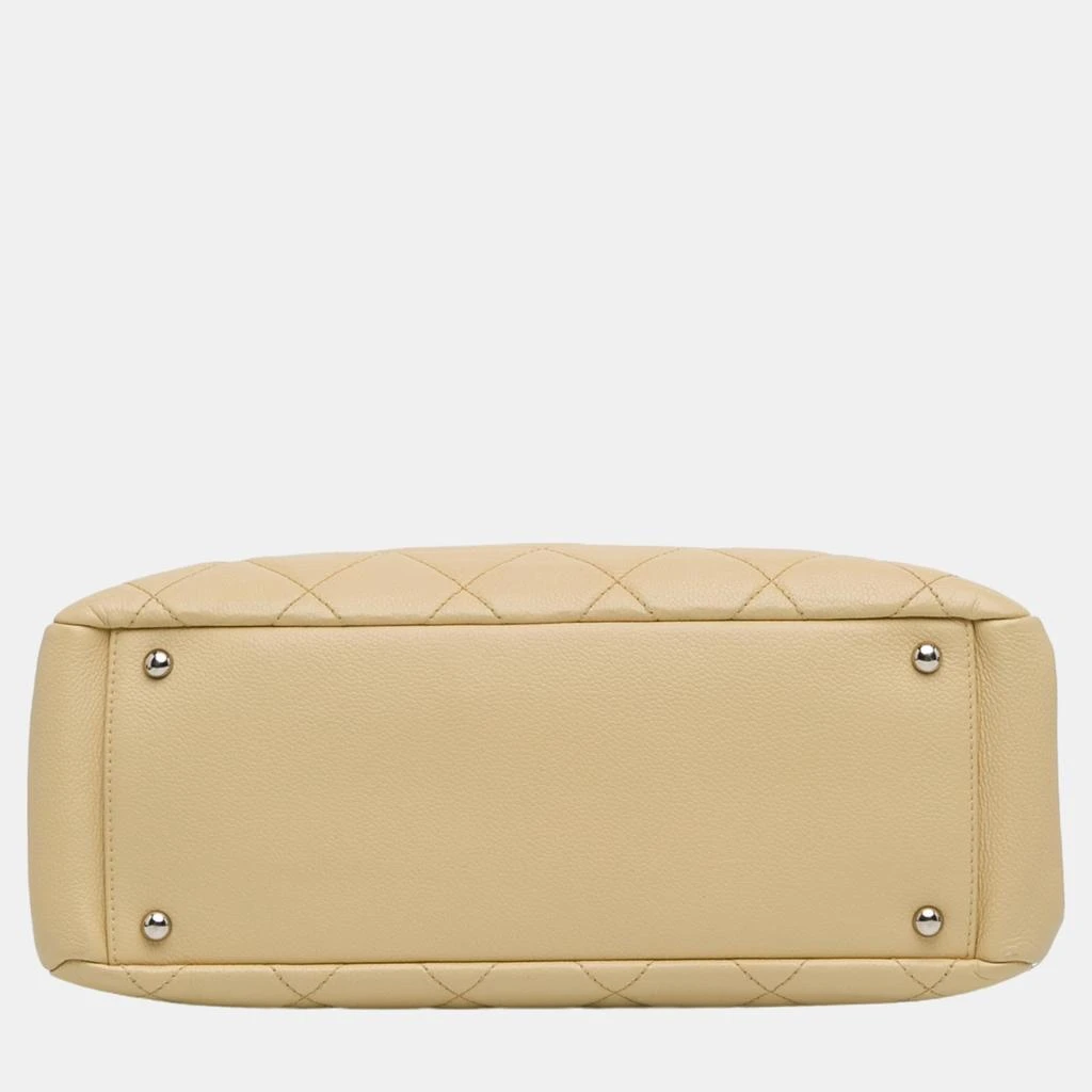 Chanel Chanel Beige Caviar Timeless CC Soft Shopper Tote 4