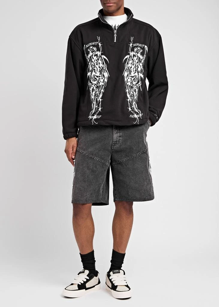 Warren Lotas Serenity Reaper embroidered fleece jacket 4