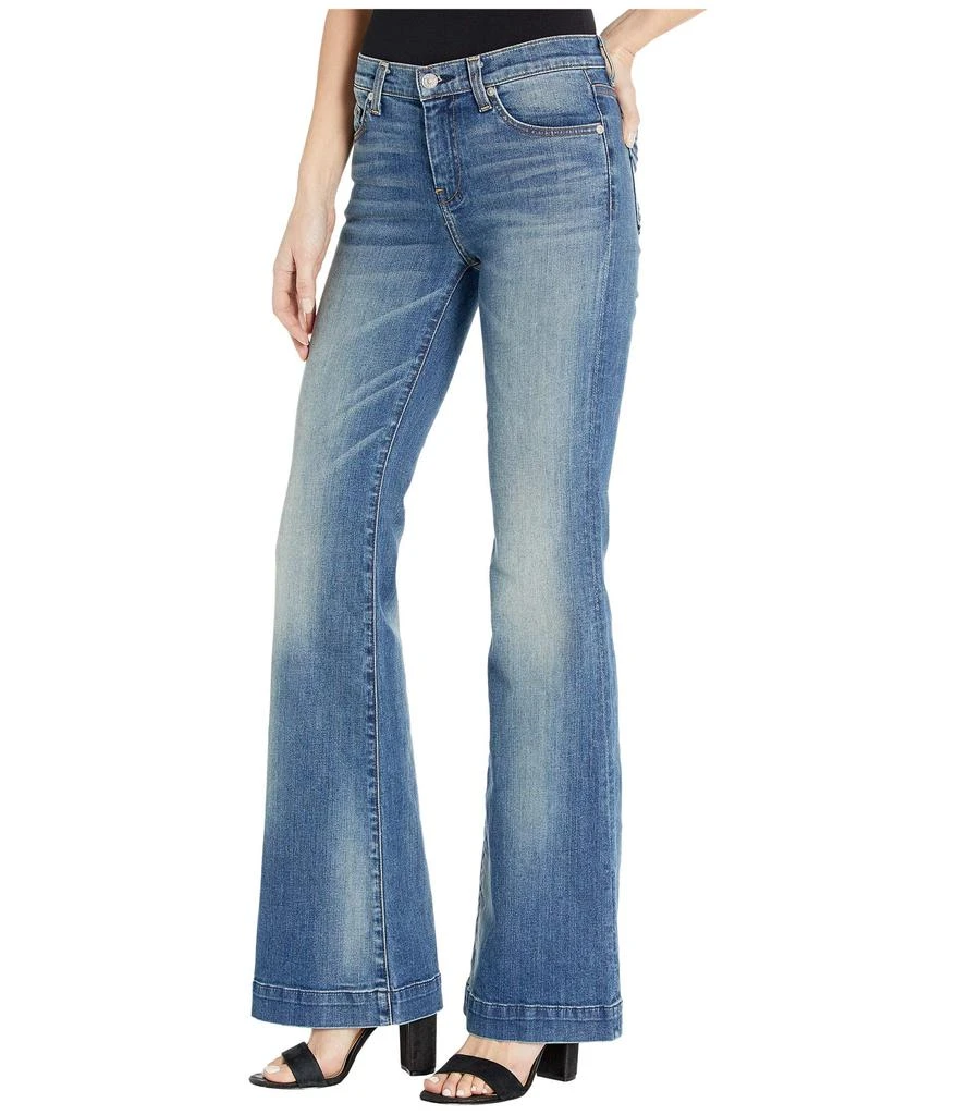 7 For All Mankind Luxe Vintage Dojo in Distressed Authentic Light 2