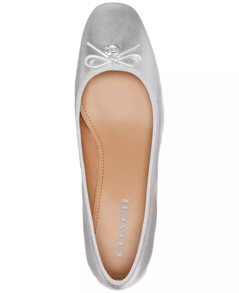 Coach Women's Ava Ballet Block-Heel Pumps 4