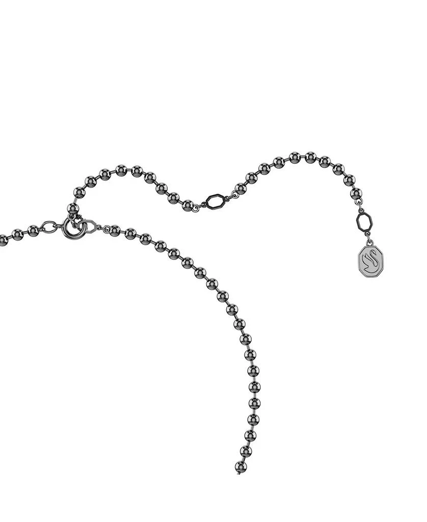 Swarovski Dextera Octagon Ruthenium Plated Pendant Necklace 5