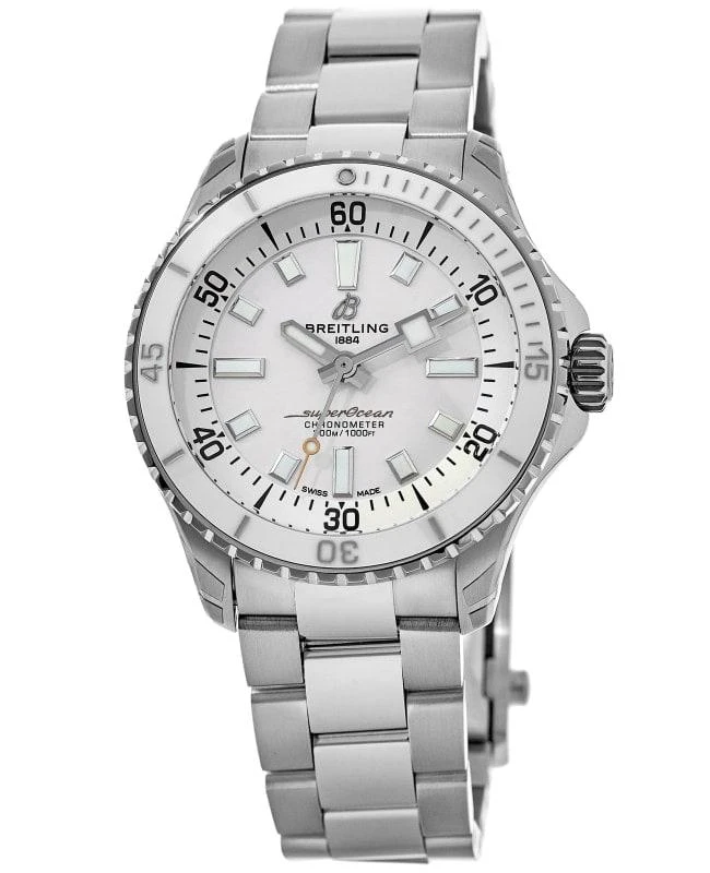 BREITLING Breitling Superocean Automatic 36 White Dial Steel Women's Watch A17377211A1A1 1