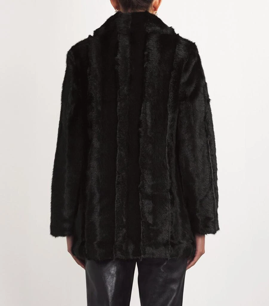 Claudie Pierlot Faux Fur Coat 4