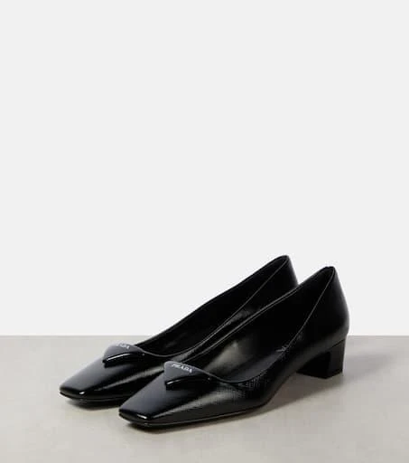 Prada Saffiano patent leather pumps 4
