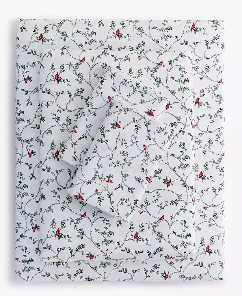 Charter Club 550 Thread Count Printed Cotton 4-Pc. Sheet Set, Queen, Exclusively at Macy’s 14