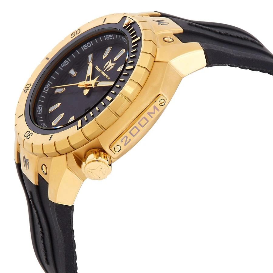 TechnoMarine Manta Sea Quartz Black Dial Men's Watch TM-224011 2