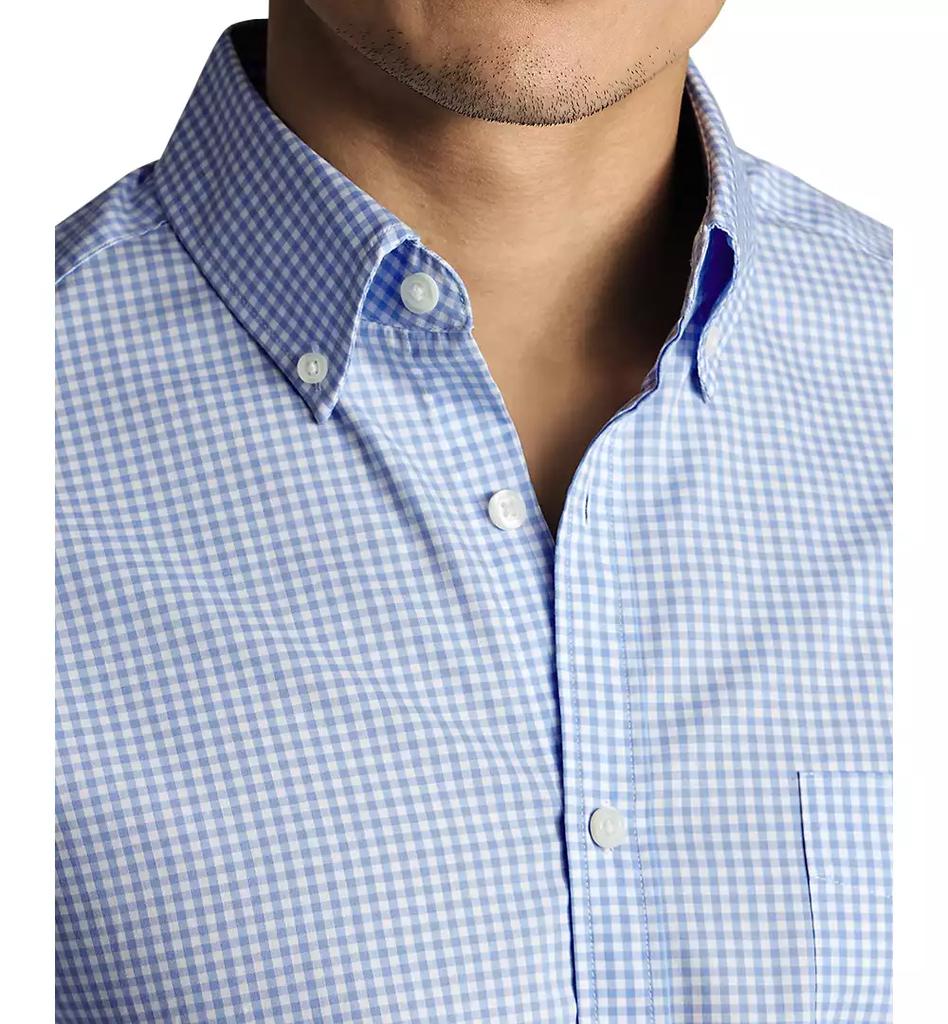 Charles Tyrwhitt Men's Slim Fit Long Sleeve Wrinkle-Resistant Button-Down Shirt