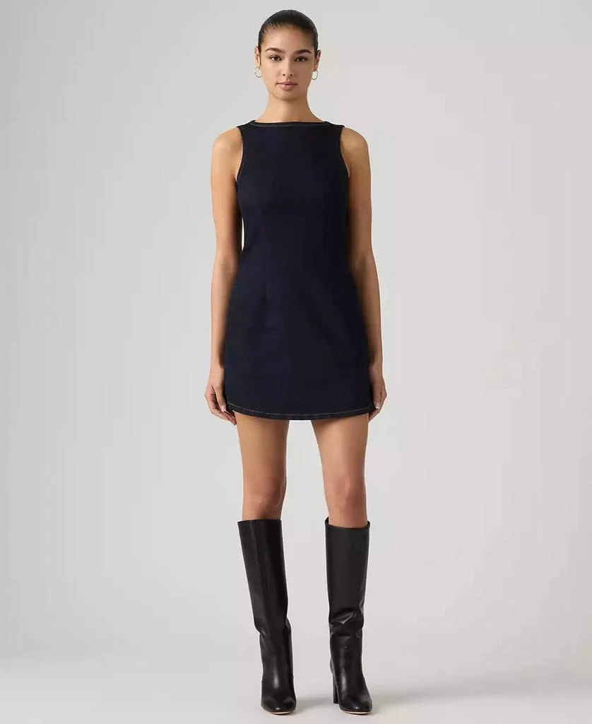 Levi
s Women
s Boat Neck Denim Dress