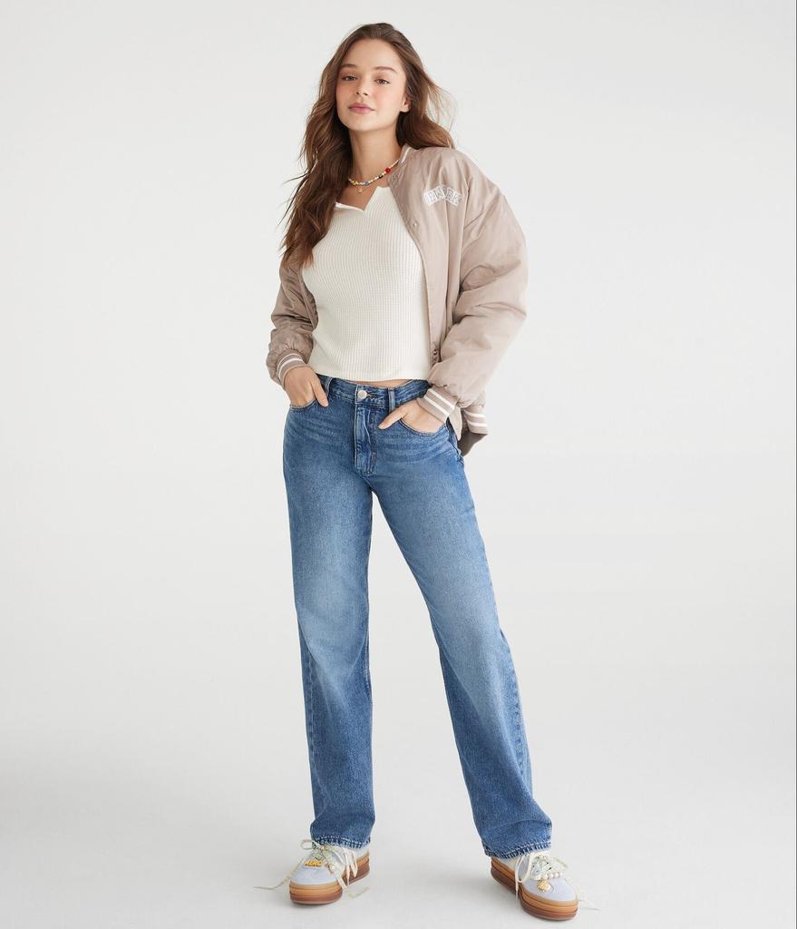 Aeropostale High-Rise Baggy Jean