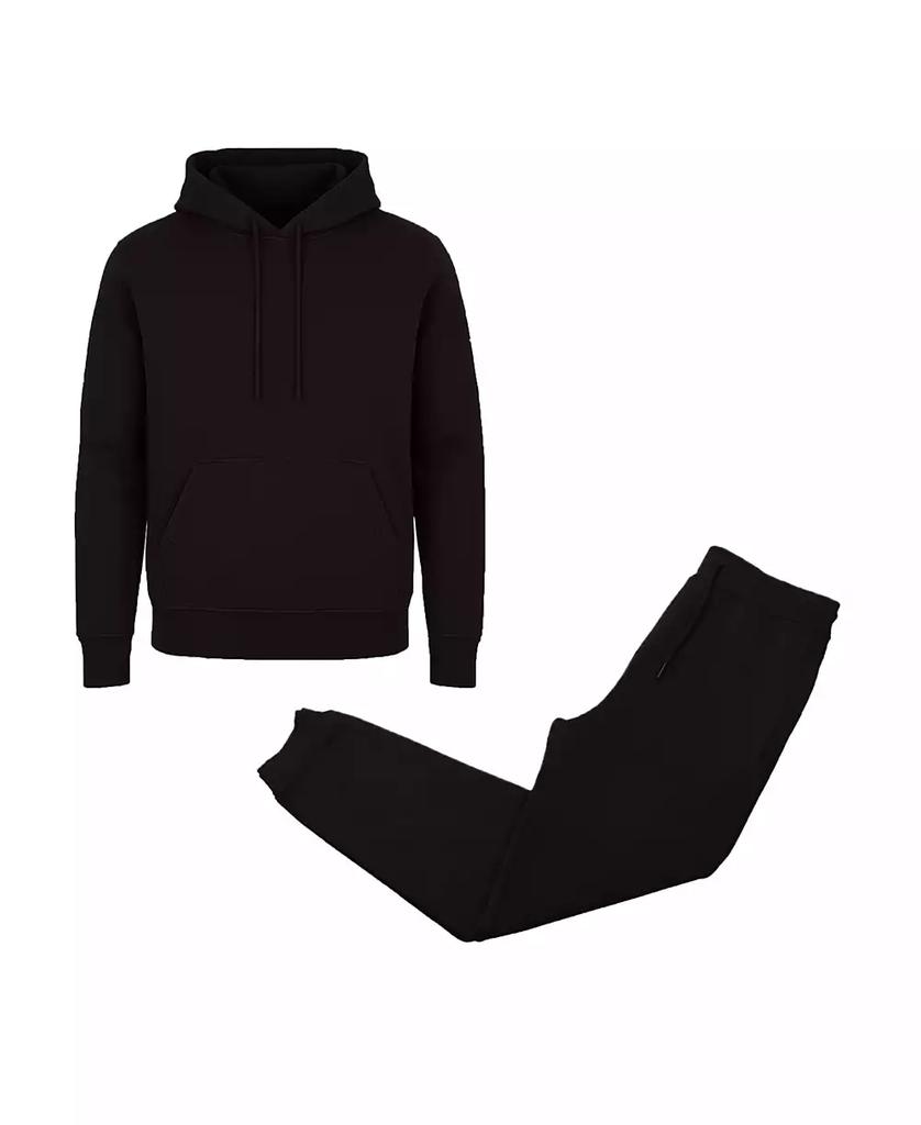 Galaxy By Harvic Men's Pull-On Hoodie and Jogger Pants, 2-Piece Set