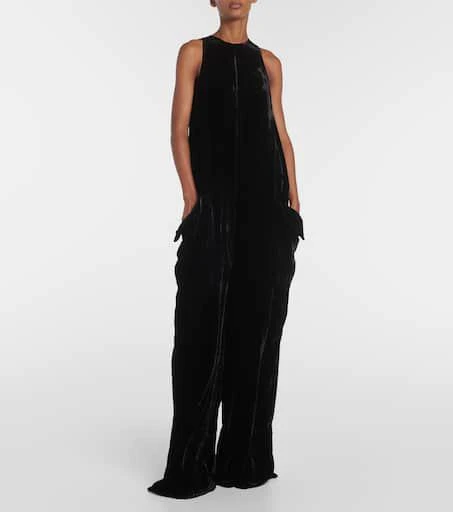 Rick Owens Senza velvet jumpsuit 2