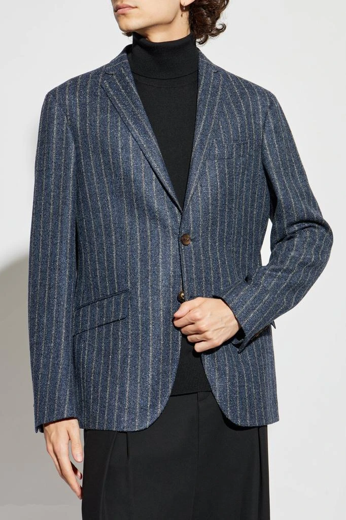 ETRO Etro Pinstripe Single-Breasted Blazer 2
