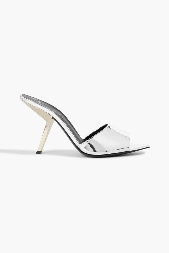 Giuseppe Zanotti Mystero faux patent-leather mules 1