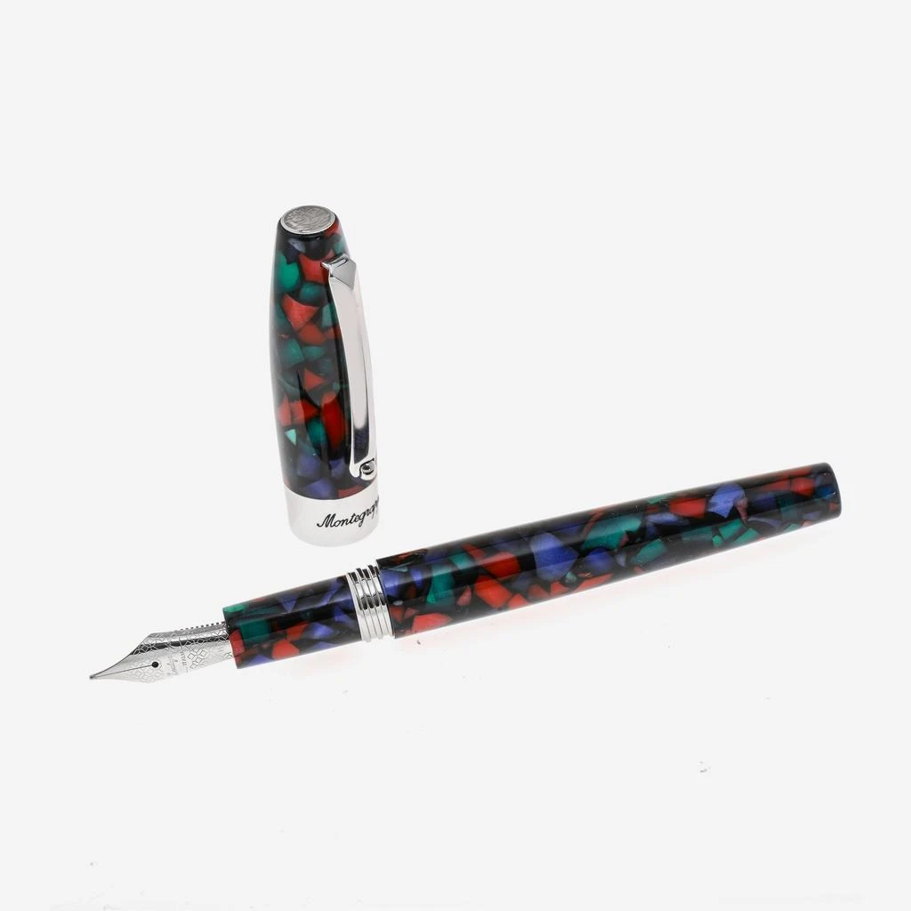 Montegrappa Montegrappa Fortuna Mosaico Aurora Fountain Pen (M) ISFOB3IK 2