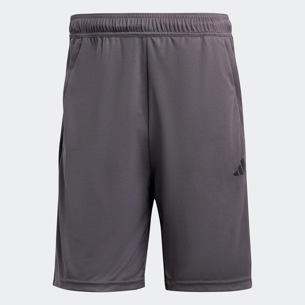 Adidas Men's  Train Essentials Piqué 3-Stripes Training Shorts