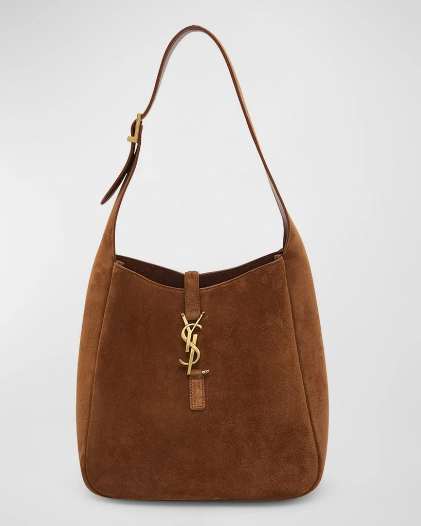 Yves Saint Laurent Le 5 A 7 Small Suede Hobo Shoulder Bag 1