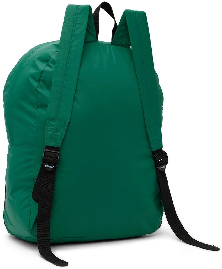 K-Way Kids Green Packable Backpack 3