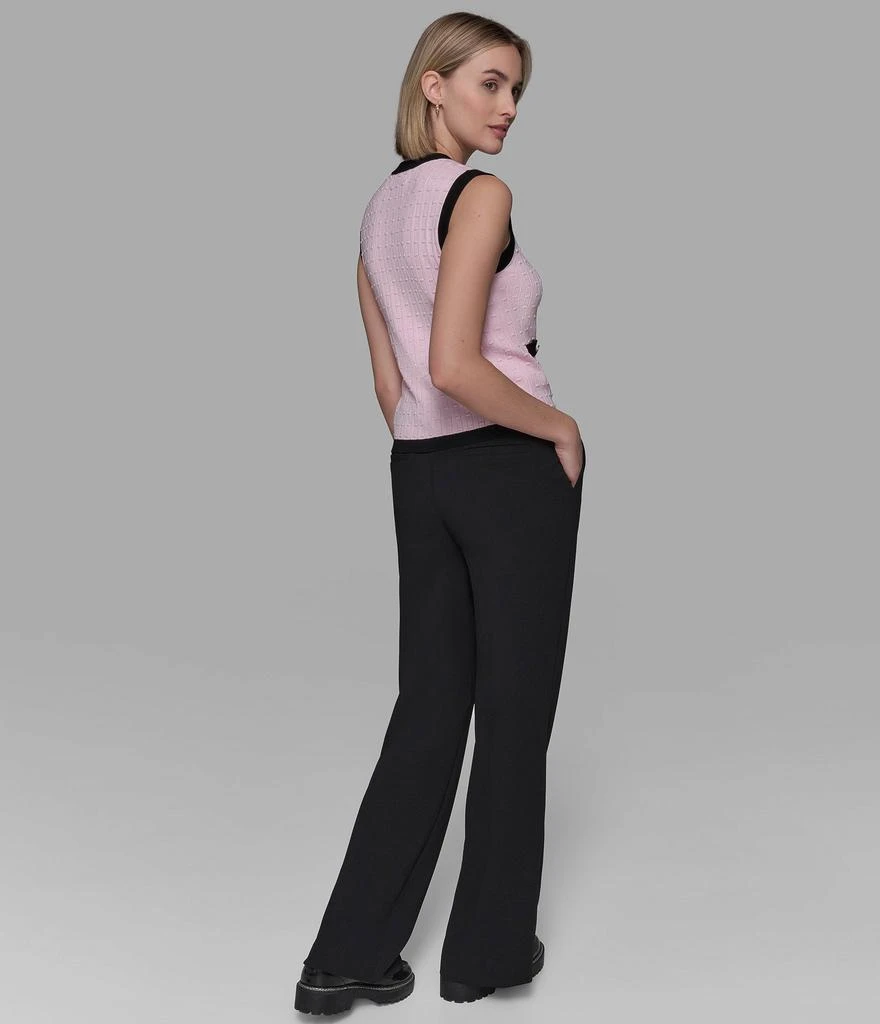 Karl Lagerfeld Paris SLEEVELESS SWEATER SHELL 2