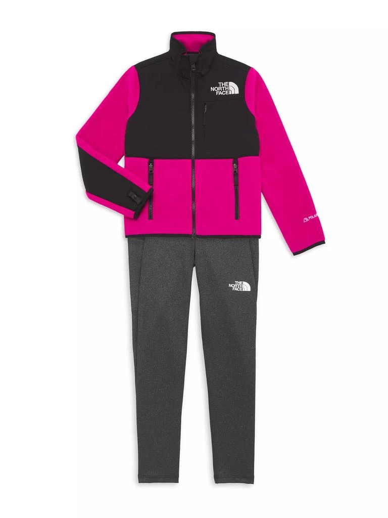 The North Face Little Girl's &amp; Girl's Denali Jacket 2