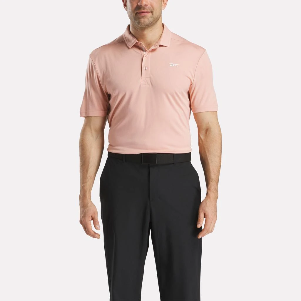 Reebok Men
s Short Sleeve Oxford Knit Pique Polo Shirt 1