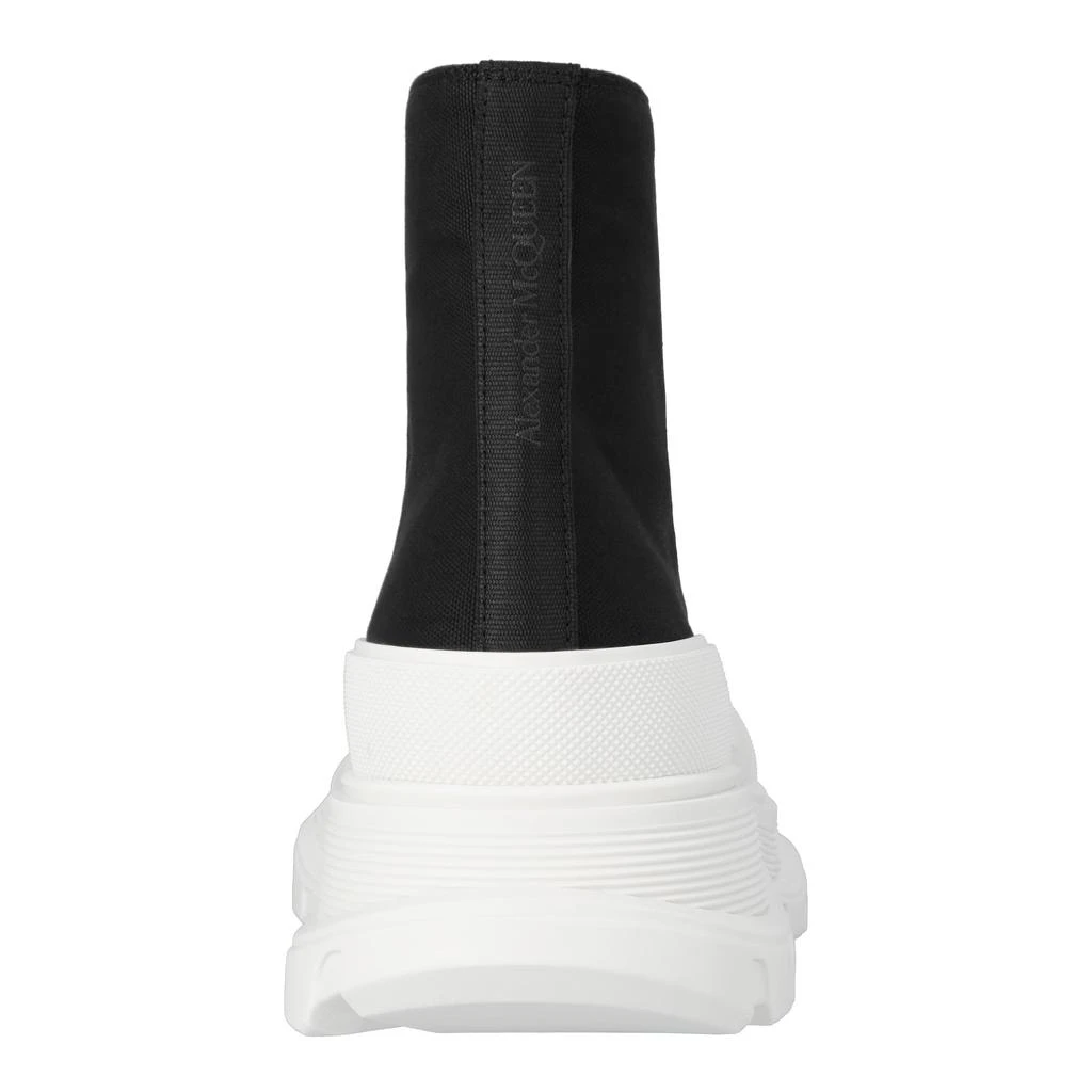 Alexander McQueen Tread Slick Boot in Black/White 3