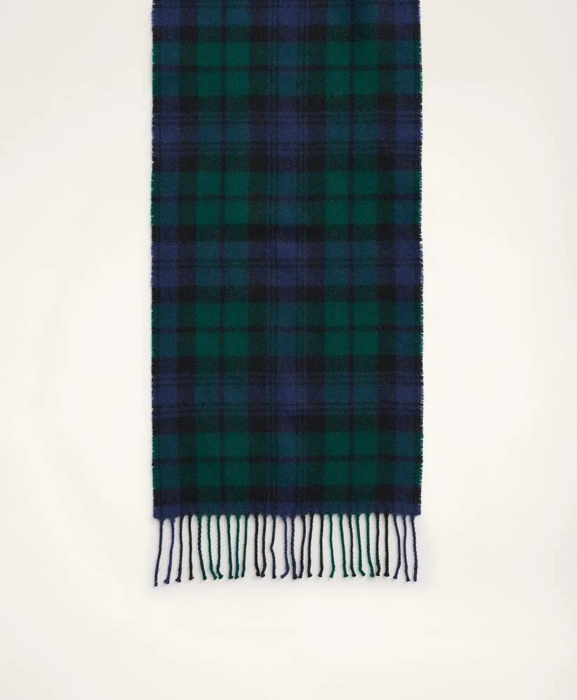 Brooks Brothers Lambswool Black Watch Tartan Scarf 2