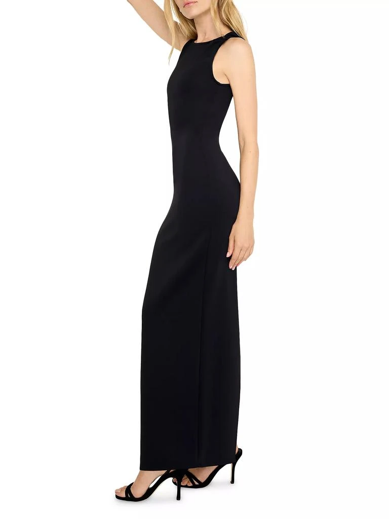 Good American Scuba Twist Tank Maxi Dress 3
