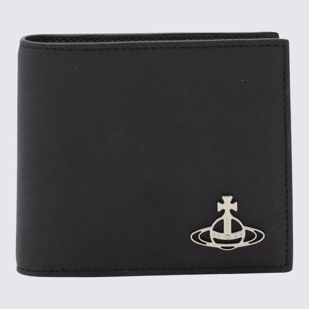 VIVIENNE WESTWOOD VIVIENNE WESTWOOD BLACK ORB WALLET 1