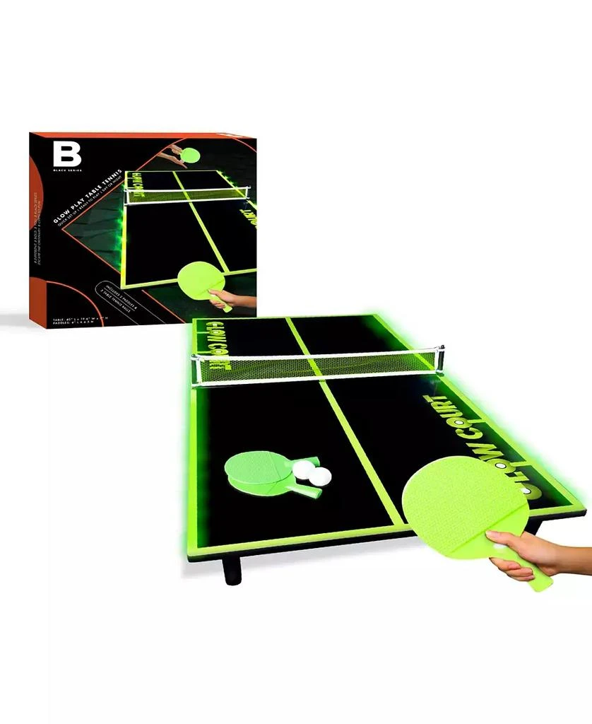 Black Series Glow-In-The-Dark 40" Table Tennis Set 1