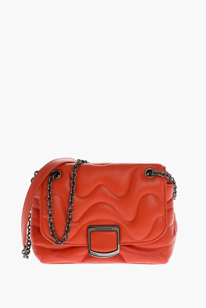 Longchamp Quilted Brioche Cocoon Bag With Chain Shoulder Strap 1