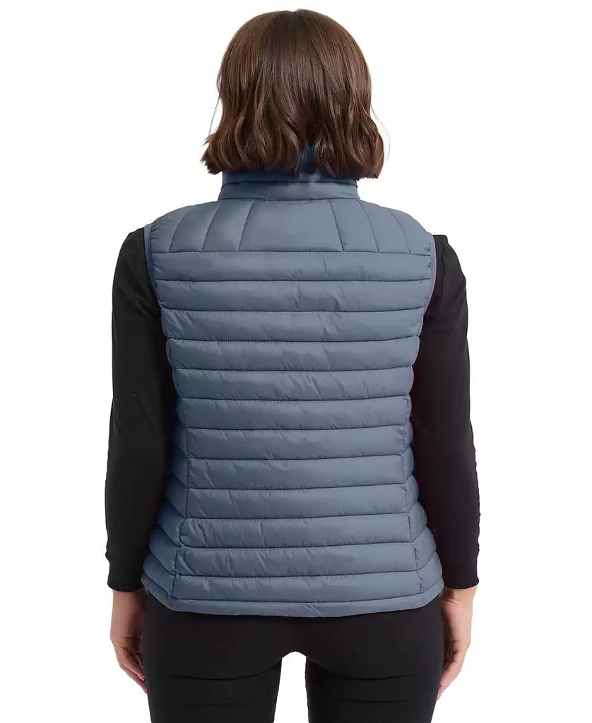 HAWKE & CO Women's Rail Quilt Packable Puffer Vest 4