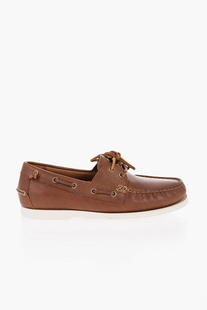 Ralph Lauren Leather Merton Boat Deck Shoes 3