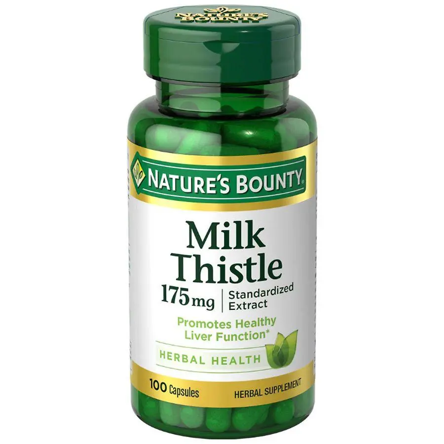 Nature's Bounty Milk Thistle 175 mg Capsules