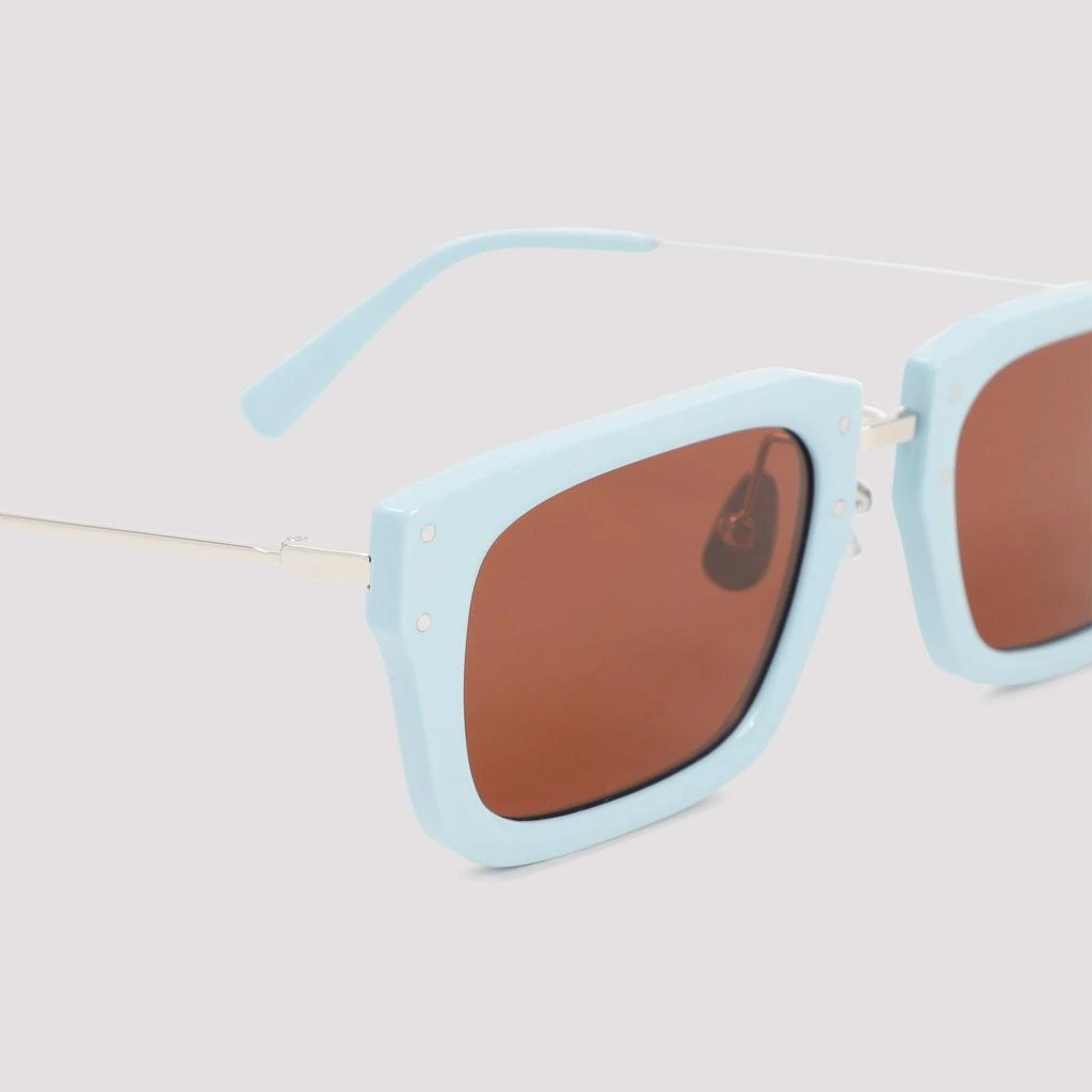 JACQUEMUS Les Lunettes Soli Jacquemus Les Lunettes Soli D-frame Sunglasses | Yellow  main image 4