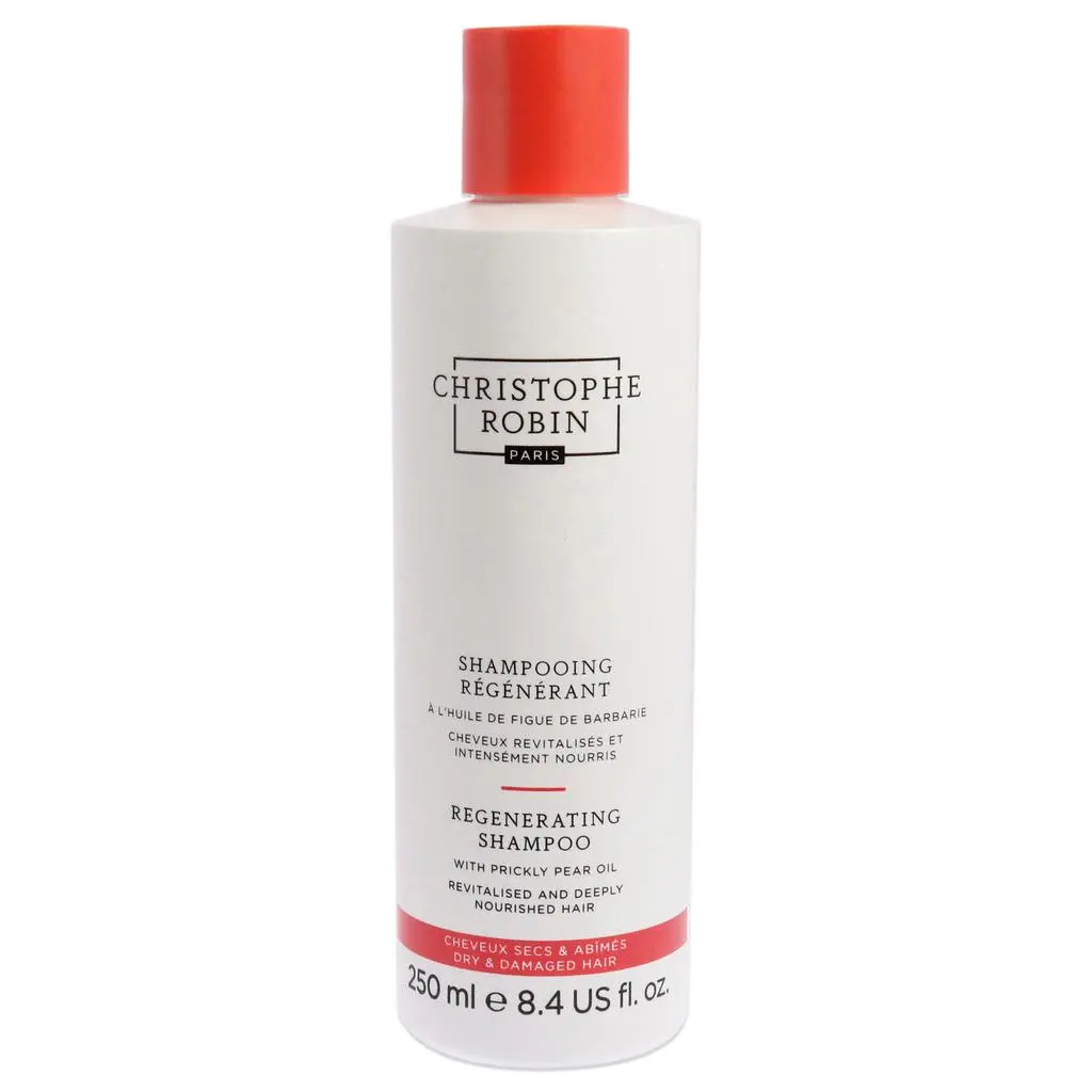 Christophe Robin Regenerating Shampoo with Prickly Pear Oil by  for Unisex - 8.4 oz Shampoo