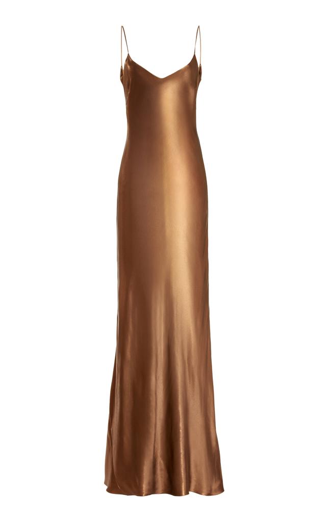 Galvan Galvan - Provence Dress - Gold - FR 36 - Moda Operandi