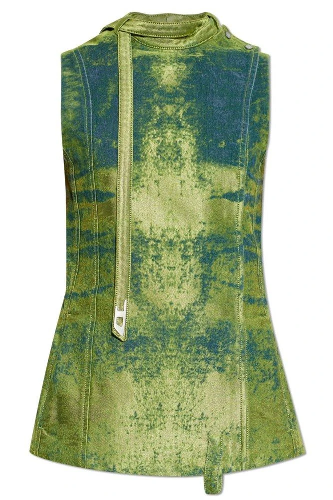 Diesel Diesel De Vantos Fsi Sleeveless Denim Jacket