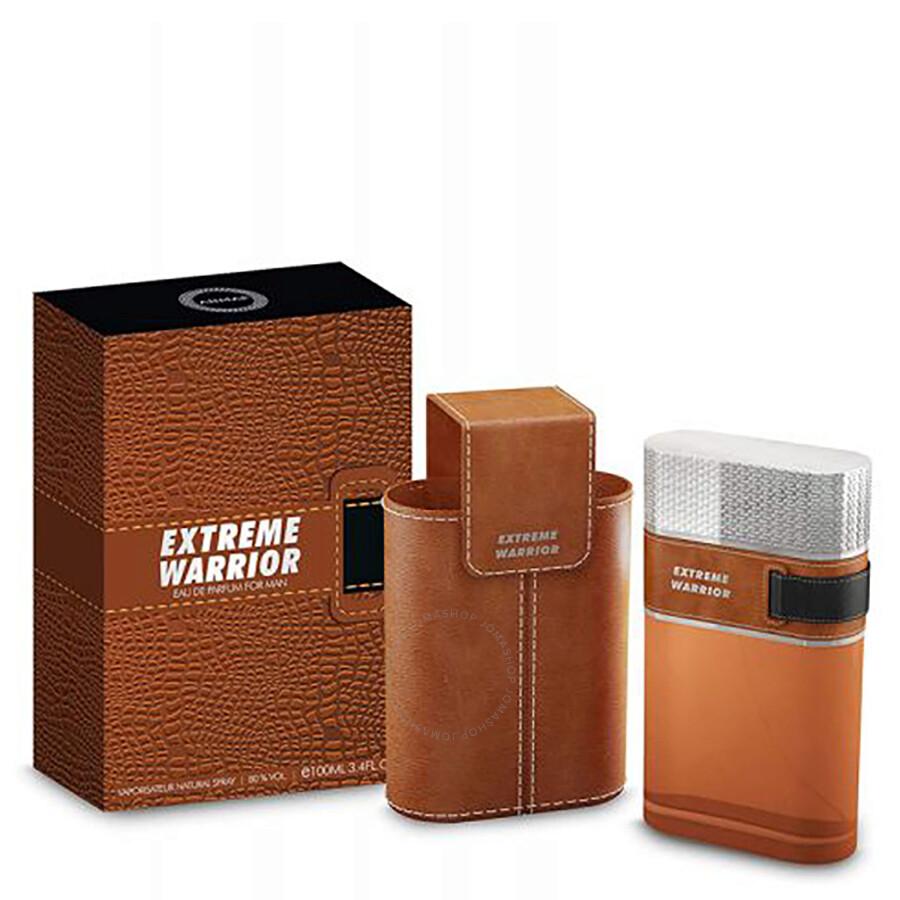 Armaf Men's Warrior Extreme EDP Spray 3.4 oz Fragrances 6294015105407