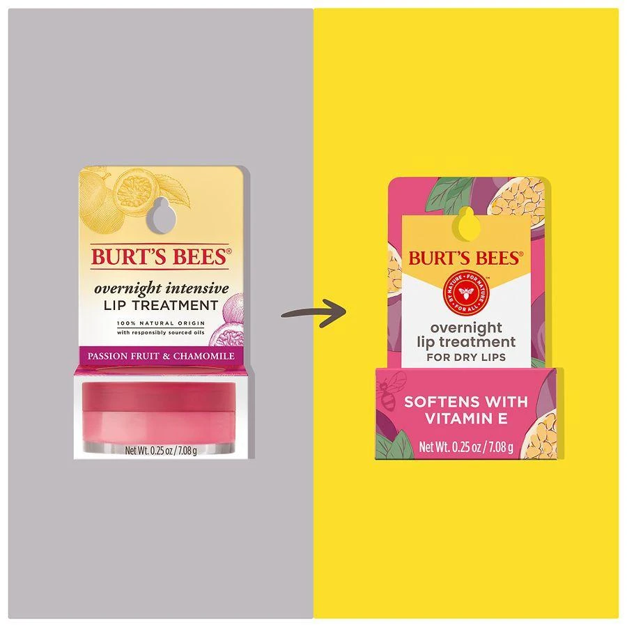 Burt's Bees Overnight Lip Treatment Passion Fruit and Chamomile 3