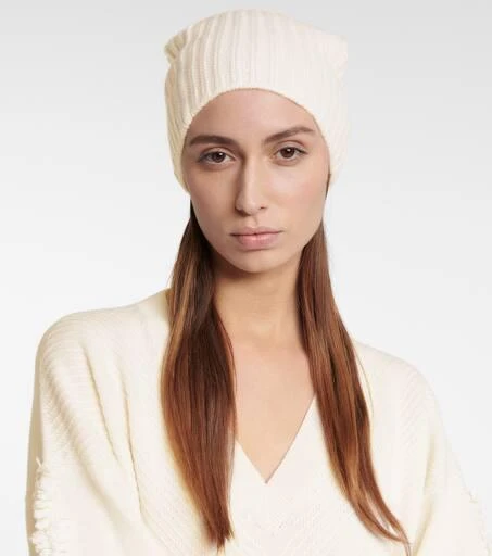 Barrie Ribbed-knit cashmere beanie 2