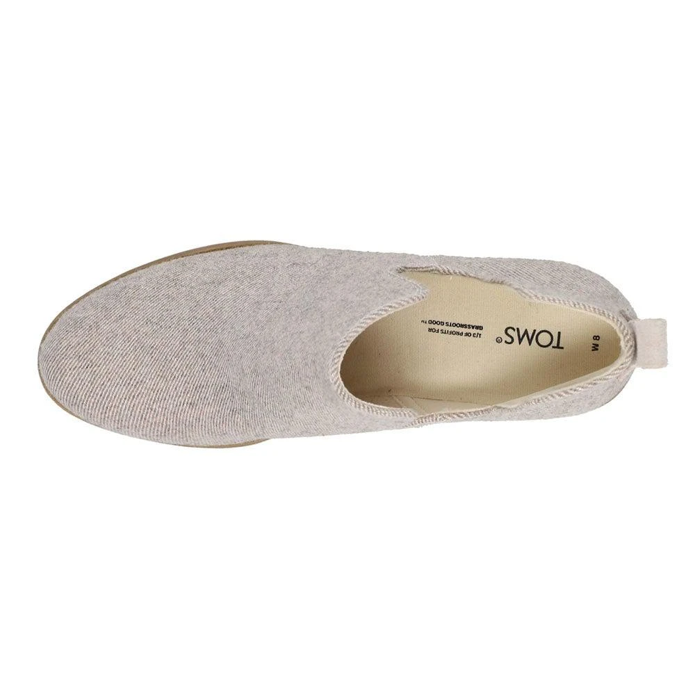 TOMS Kallie Wedge Round Toe Booties 4