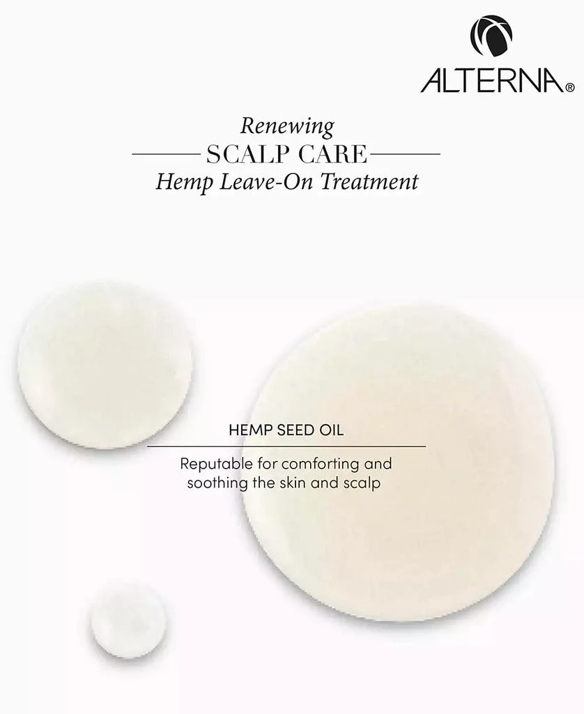 ALTERNA Renewing Scalp Care Hemp Leave-On Treatment, 2.5 oz. 6