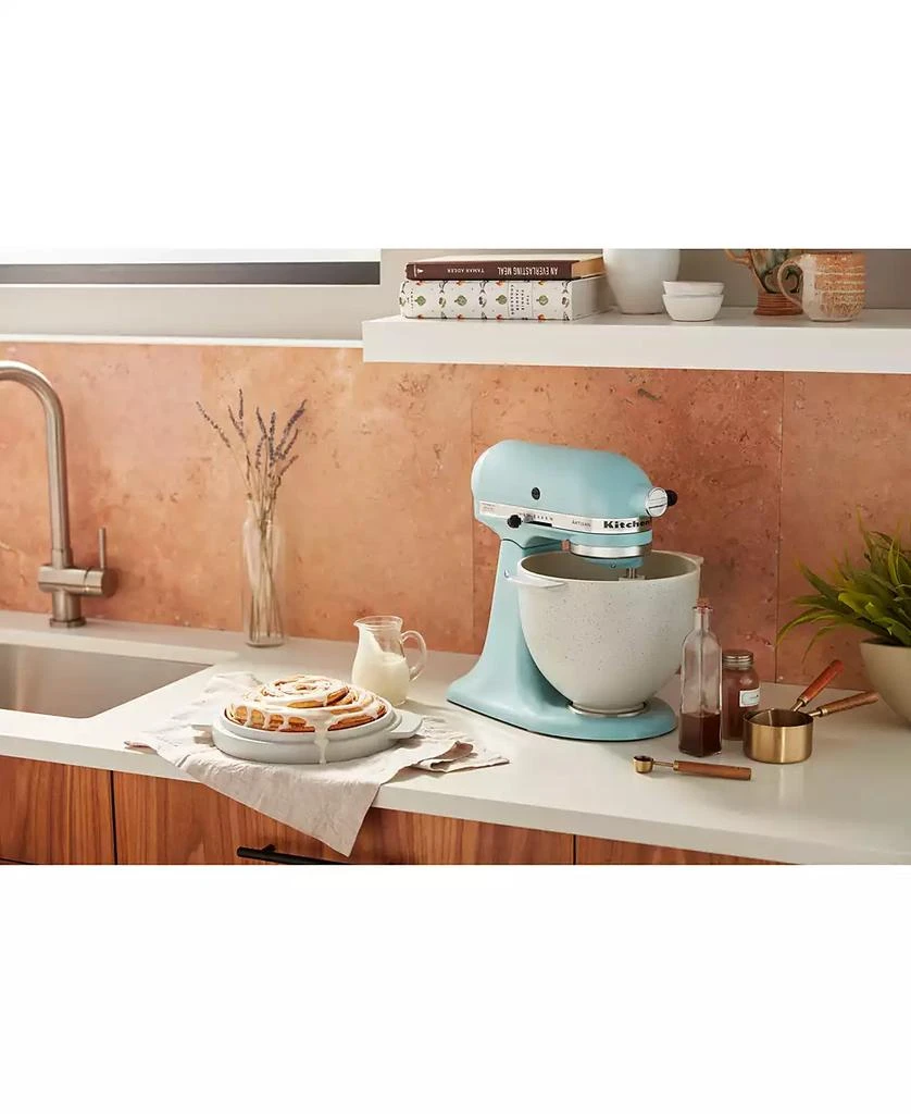 KitchenAid Ceramic Bread Bowl with Baking Lid  KSM2CB5BGS 7