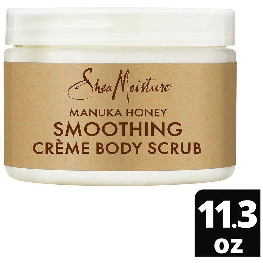 SheaMoisture Manuka Honey Smoothing Creme Body Scrub 3