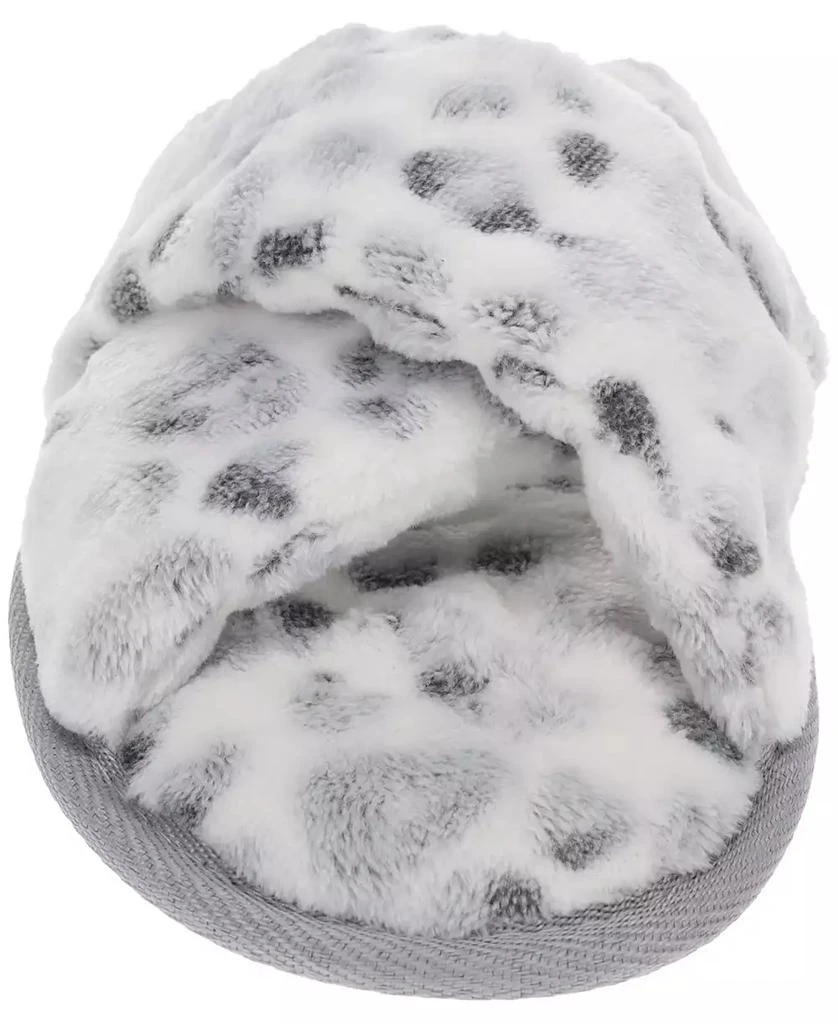 RACHEL Rachel Roy Women's Gift Set with X-Band Plush Slipper and Cheetah Blanket Set 4