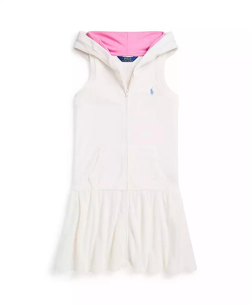 Ralph Lauren Big Girls Hooded Terry Cover-Up 3