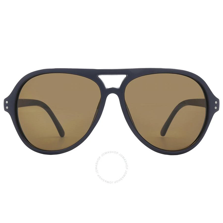 Calvin Klein Brown Pilot Men's Sunglasses CK19532S 410 58 1