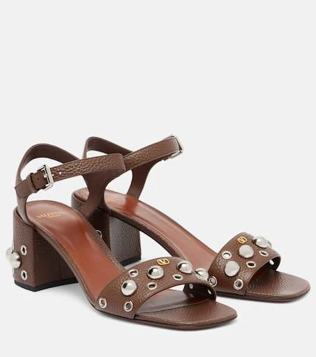 Valentino Nellcôte studded leather sandals 1