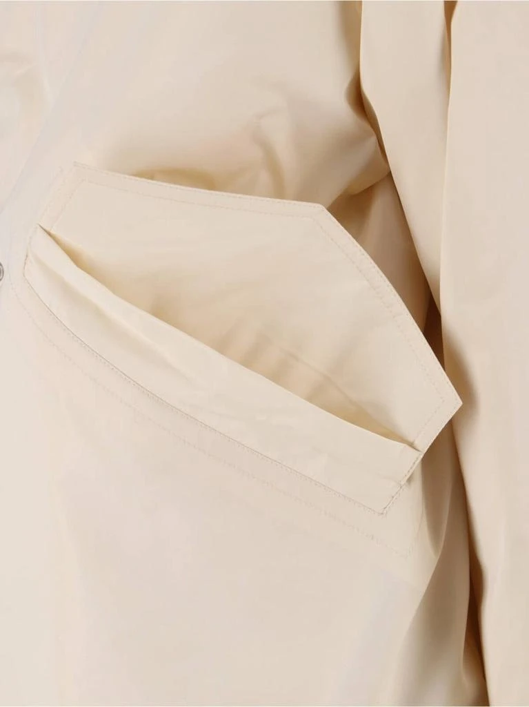 Jil Sander Faux Fur Parka – Cream 5