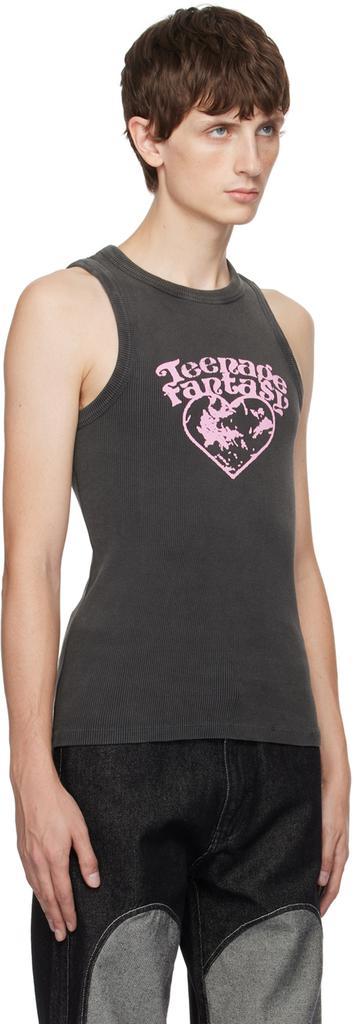 Carne Bollente Gray 'Teenage Fantasy' Tank Top